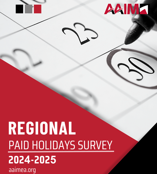 202425 Regional Paid Holiday Survey Results AAIM