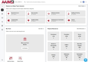 Snapshot of BLR dashbaord courtesy of AAIM memberhsip